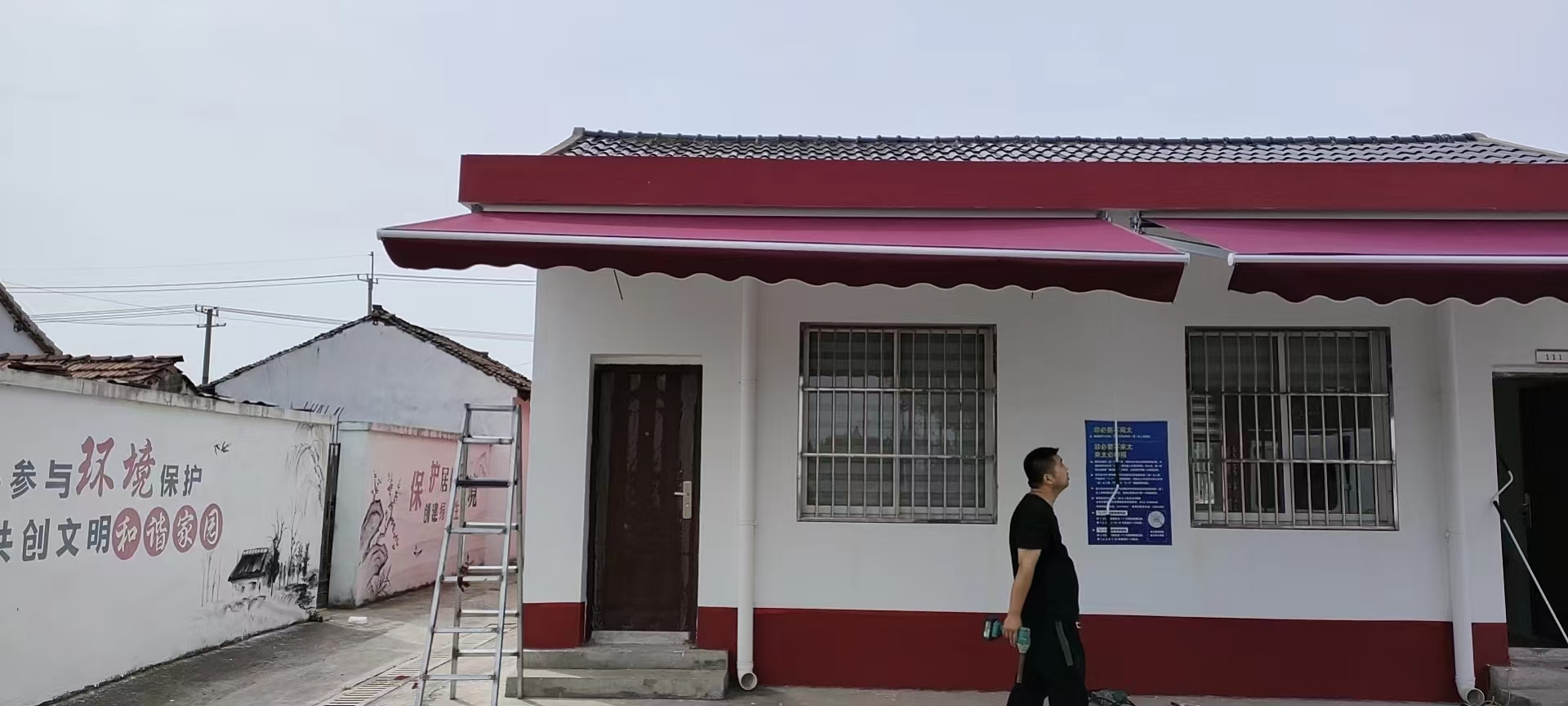 手摇棚